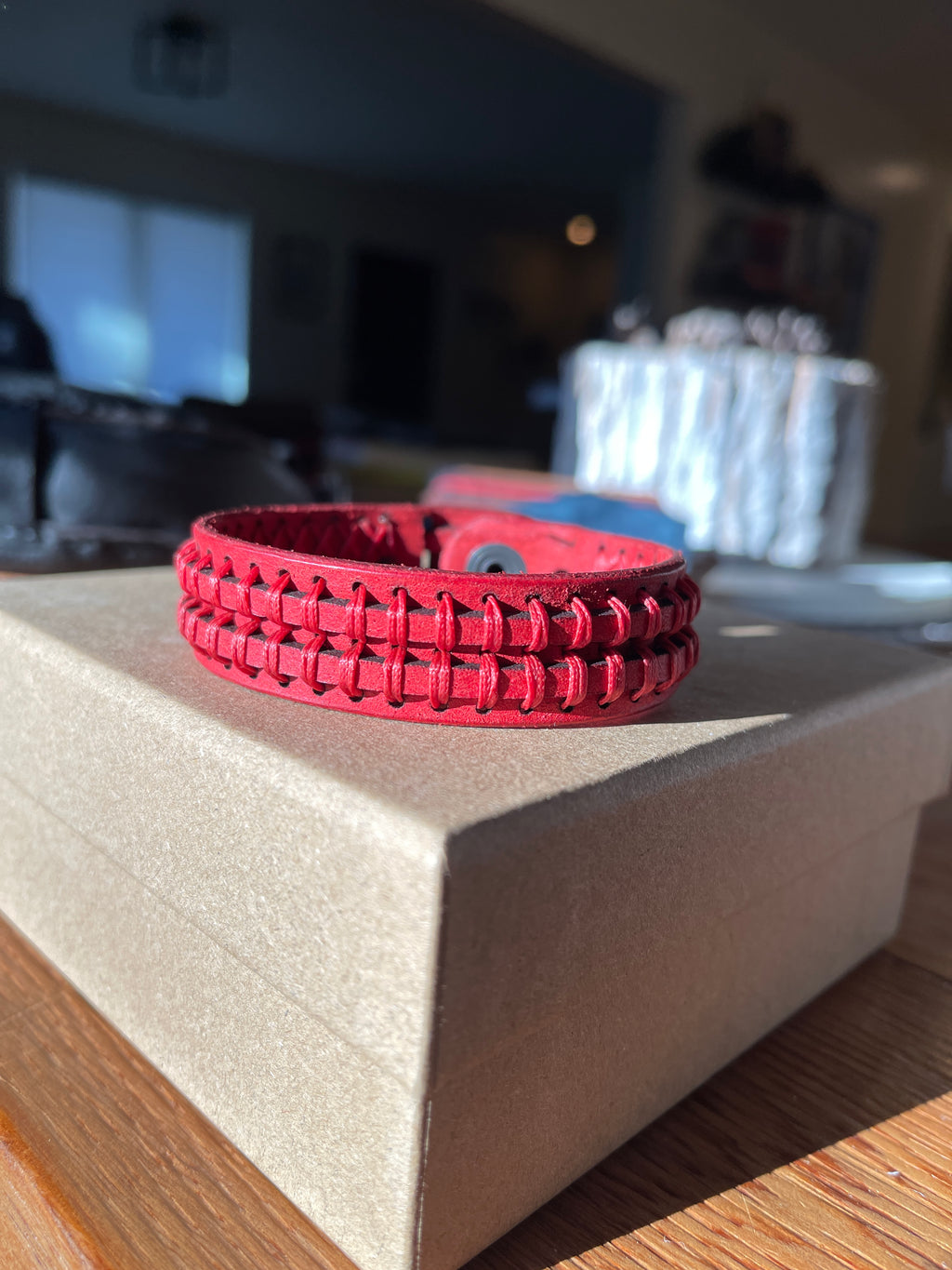 Bloodlines Series - Stitched Cuff Bracelet