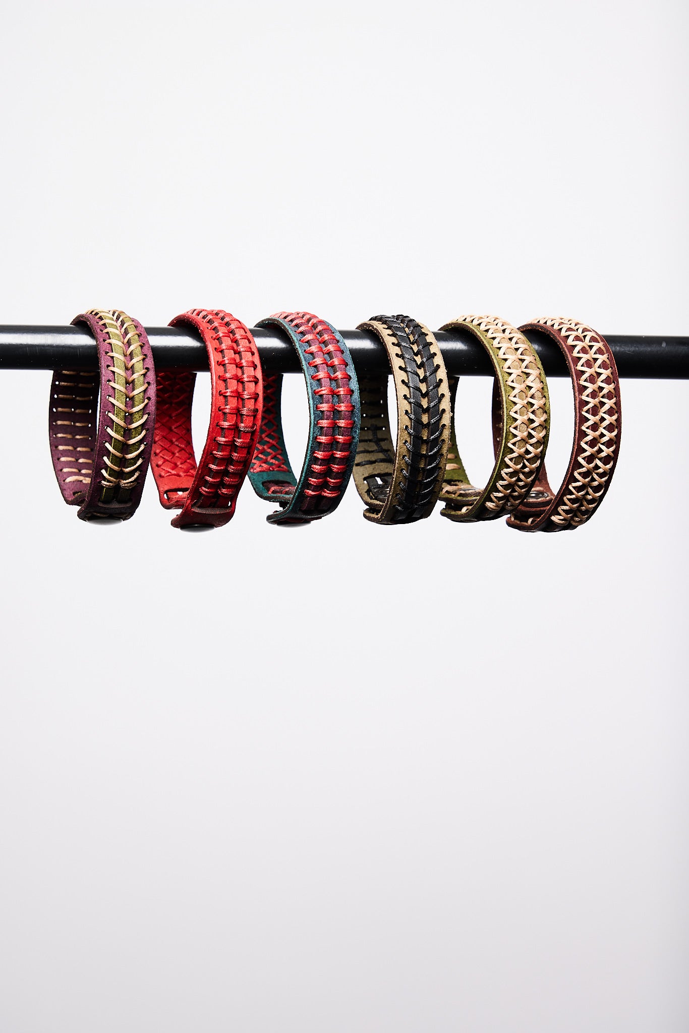 Bloodlines Series - Stitched Cuff Bracelet